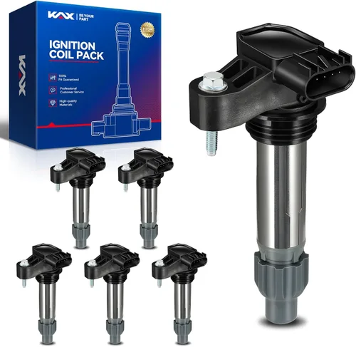 Bobina de encendido KAX UF569 6 paquetes Compatible con Buick Enclave Cadillac SRX STS ATS CTS Chevy Malibu Impala Traverse Pontiac Saab Saturn