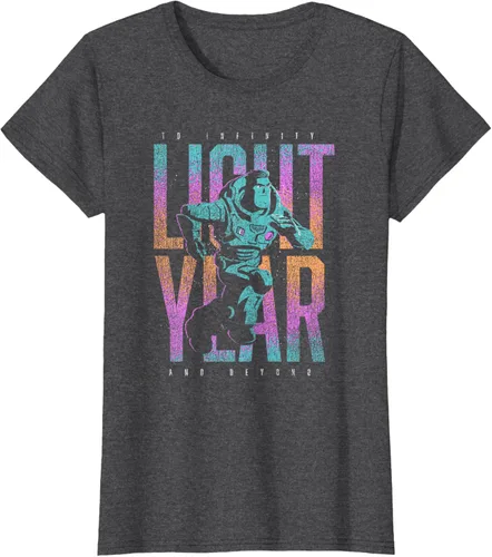 Miniatura 4 de Disney Pixar Lightyear Buzz Lightyear To Infinity And Beyond Camiseta, Negro