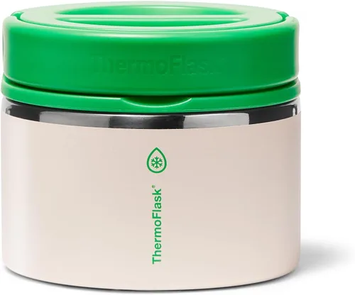 Miniatura 22 de ThermoFlask - Frasco de comida aislado de doble pared de 12 onzas, Rosa Arenisca