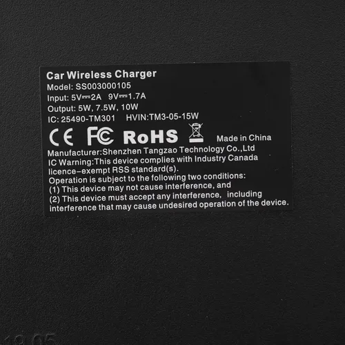 Miniatura 8 de CarQiWireless Cargador inalámbrico para Honda Civic 2026 2025 2024 2023 2022, organizador de consola central automotriz, almohadilla de carga