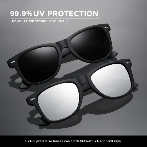 Miniatura 48 de Lentes de sol polarizados para mujer y hombre, lentes de sol a la moda, para conducir, pescar, bloqueo UV, protección UV400