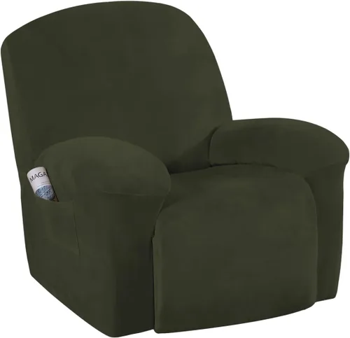 Miniatura 29 de H.VERSAILTEX 1 Pieza Funda para Sillón Reclinable de Terciopelo Fundas Deslizantes para Sillón Reclinable Fundas Deslizantes para Sillón Reclinable