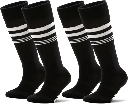CS CELERSPORT 23 pares de calcetines de fútbol y sóftbol para jóvenes, niños, hombres y mujeres, calcetines multideportivos