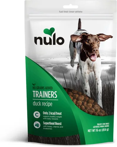 Miniatura 13 de Nulo Trainers - Golosinas de entrenamiento saludables para perros y cachorros, sin granos, sin granos, bajas en calorías, bolsa de 4 onzas, paquete