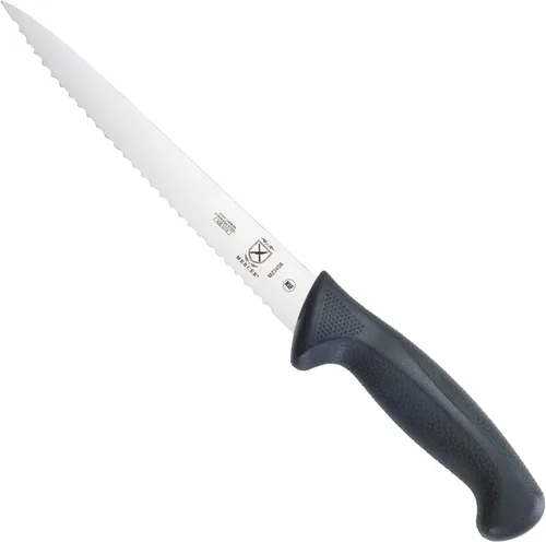 Miniatura 29 de Mercer Culinary M14007 Millennia Black Handle - Tenedor de cocina, mango negro, 7 pulgadas