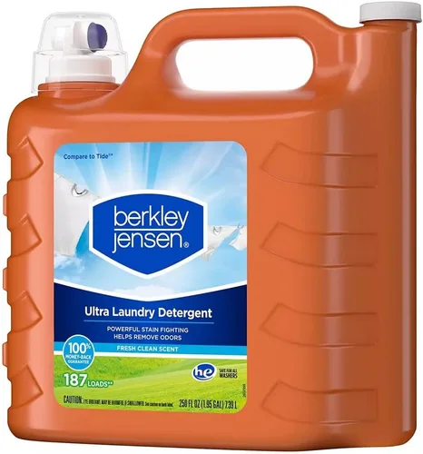Miniatura 2 de Berkley & Jensen berkley jensen Ultra - Detergente líquido para ropa, 250 onzas líquidas, 187 cargas