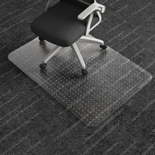 Miniatura 9 de Tapete para silla de oficina para suelo de alfombra, tapete resistente para silla de escritorio para suelos alfombrados de pelo bajo/sin pelo