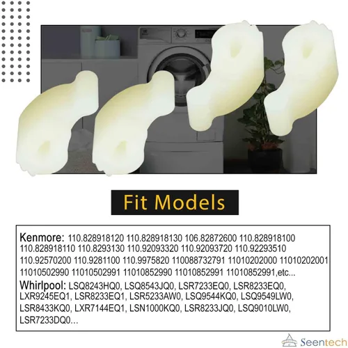 Miniatura 3 de Seentech Lifetime 80040 Perros para agitador de lavadora - Compatible con lavadoras Whirlpool y Kenmore – Reemplaza: 285612 AP3119063, 285770