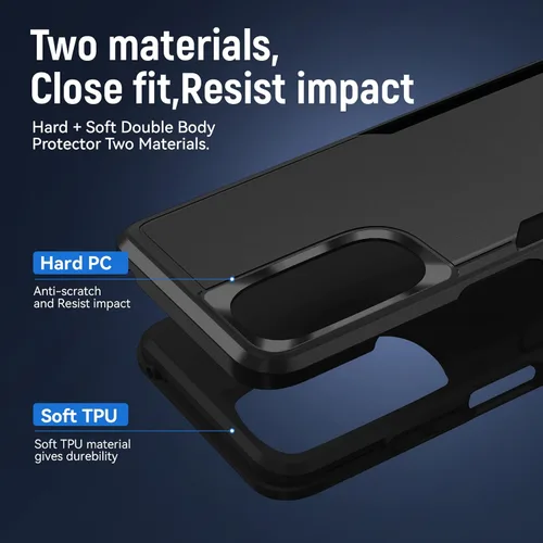 Miniatura 5 de Funda para Moto G Stylus 5G 2022, con Protector de Pantalla, [Probada contra Caídas de Grado Militar] Funda Protectora de Servicio Pesado Resistente