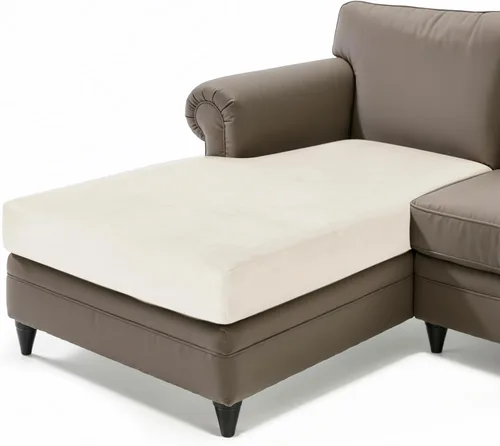 Miniatura 54 de Hokway Fundas de cojín elásticas para sofá Fundas de cojín para sofá Fundas de cojín de asiento de sofá Funda protectora de cojín(Chocolate, Mediano)