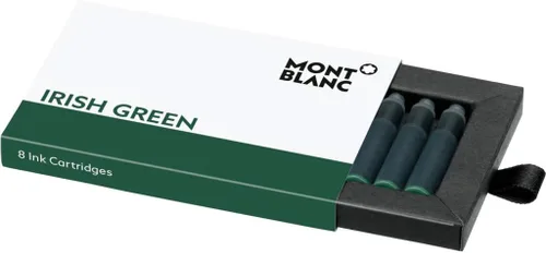 Miniatura 6 de Montblanc Cartuchos de tinta negro permanente 107757 – Recambios de pluma estilográfica a prueba de documentos en negro – 8 cartuchos de pluma