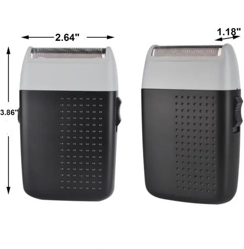 Miniatura 9 de Afeitadora eléctrica con cable, afeitadora profesional de afeitado cerrado, afeitadoras de cabeza calva para hombres, cortadora