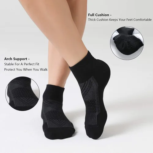 Miniatura 5 de CS CELERSPORT 6 pares de calcetines deportivos para correr para mujer