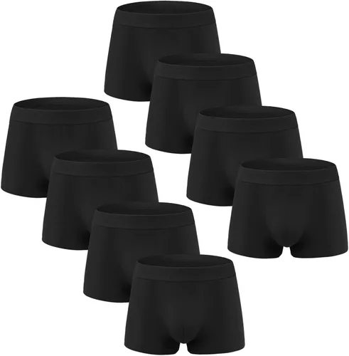 Natural Feelings Ropa interior para hombre, calzoncillos tipo bóxer de algodón, 8 unidades, tallas S-XXL