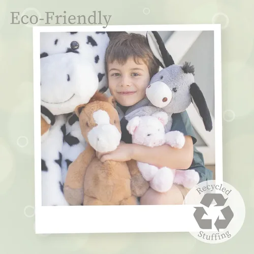 Miniatura 5 de World's Softest Animal de peluche suave relleno para bebés, niños pequeños, niños y adultos - Adorable juguete hecho de materiales de calidad aptos