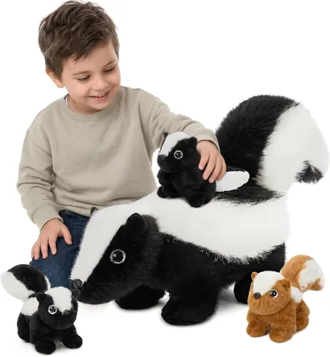 Miniatura 30 de MaoGoLan 5 piezas de peluche de foca gorda con 4 bebés en el interior - Almohada gigante de animal de peluche de foca ultrasuave de 20 pulgadas