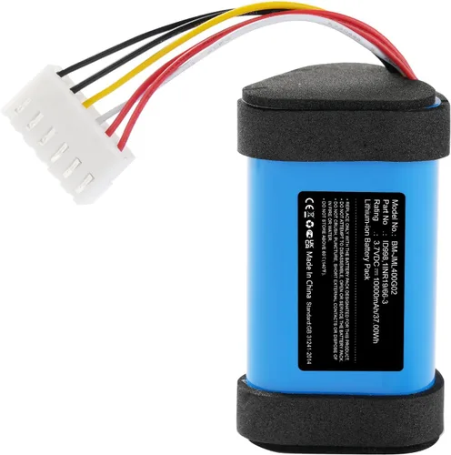 Miniatura 5 de Reemplazo de batería 4J de carga de 10000 mAh compatible con Charge 4 JBLCHARGE4BLUAM Charge 4BLK ID998 1INR19/66-3 SUN-INTE-118 IY1068 ID998-B