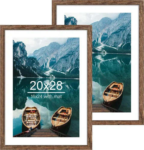 Miniatura 174 de Hongkee - Juego de 2 marcos de fotos, HK042515-MD5.5X8.5-BK(2PK)