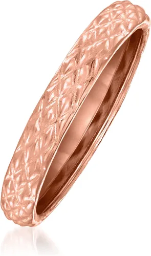 Miniatura 3 de Ross-Simons 18kt Rose Gold Quilted Textured Ring