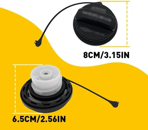 Miniatura 5 de Tapones de depósito de combustible de repuesto, tapa de llenado de aceite, tapa de tanque de llenado de combustible, tapa de repuesto para Hyundai