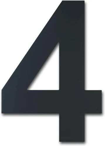 Miniatura 13 de Números de casa autoadhesivos – Números de puerta de acero inoxidable de 6 pulgadas para exteriores – Número de casa grande y moderno, número