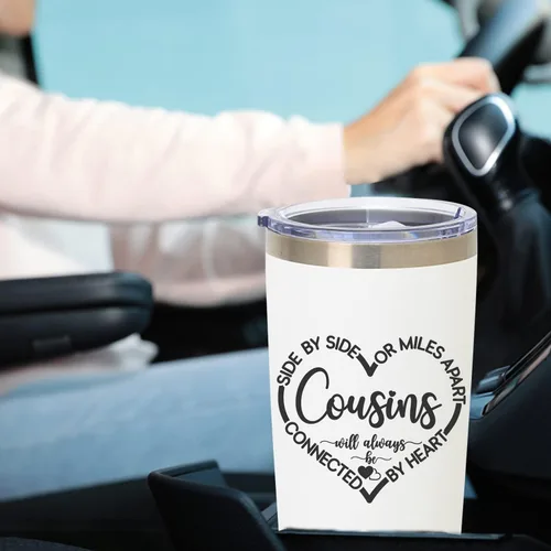 Miniatura 6 de Regalos para Primas Vaso Térmico para Mujer, Regalos de Cumpleaños para Prima Mujer, Regalos de Navidad para Primas para Mujeres, Mejor Regalo