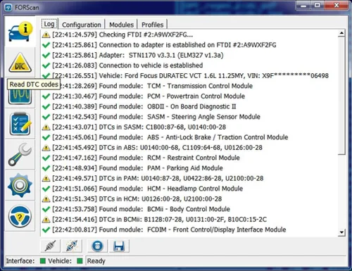 Miniatura 6 de VINT-TT55502 ELM327 USB modificado para FOSCAN ELMconfig FOCCCUS HS-CAN / MS-CAN