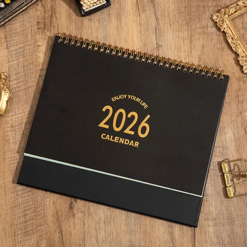 Miniatura 2 de Calendario de escritorio grande 2026, calendario mensual de escritorio para usar ahora hasta diciembre de 2026, calendario de año académico de pie