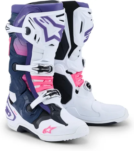 Miniatura 47 de Alpinestars Tech 10 Botas de motocross (Ultravioleta/Negro, 11)