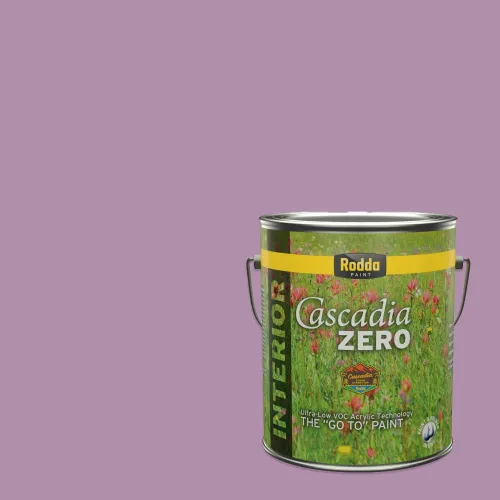 Miniatura 21 de Rodda Paint CASCADIA XL Pintura e imprimación de satén exterior en uno, cuarto de galón, bikini lavanda