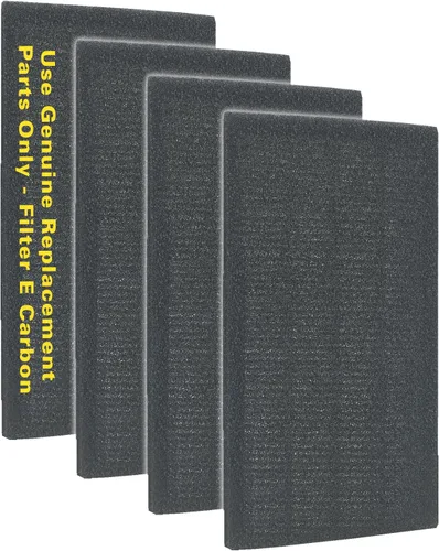 Miniatura 3 de GermGuardian Repuesto de filtro de carbono genuino para uso con filtro FLT400 E para purificadores de aire de la serie AC400, paquete de 4 FLT11CB4