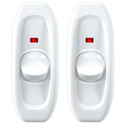 Miniatura 10 de Interruptor de electrodomésticos, botón de encendido/apagado, lámpara de mesa, luz de escritorio, interruptor de cable en línea, 250 V, 10 A, negro