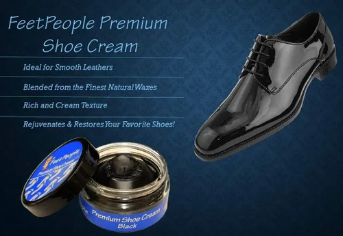 Miniatura 2 de FeetPeople Crema prémium para zapatos de 1.5 onzas, paquete de 2, varios