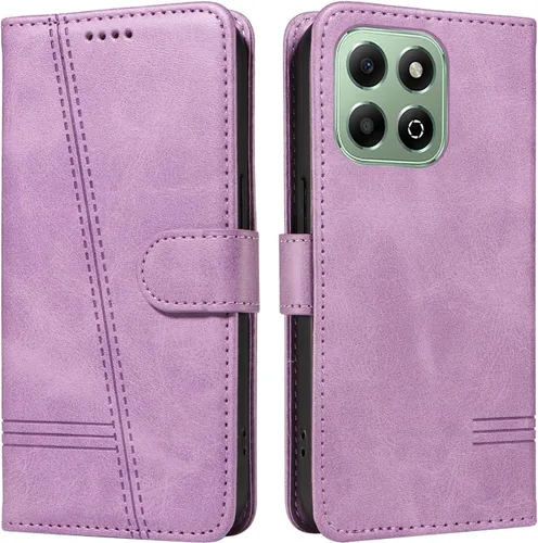 Miniatura 75 de Funda con tapa para Huawei Nova Lite 3, protección de 360 grados, a prueba de golpes, de piel sintética, con función atril y 3 ranuras