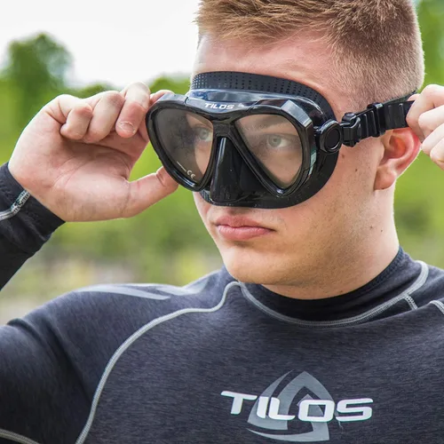 Miniatura 4 de Revo - Máscara de buceo de esnórquel con vista amplia: buceo, esnórquel, buceo libre y natación, 180 máscaras – Gafas de buceo antivaho con doble