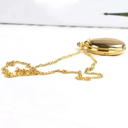 Miniatura 6 de alladaga Juego de 2 relojes de bolsillo clásicos con cadena para hombre y mujer