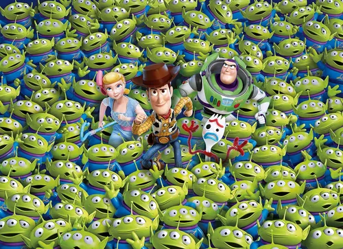 Miniatura 2 de Clementoni Toy Story 4 Impossible - Rompecabezas de 1000 piezas, multicolor, 39499