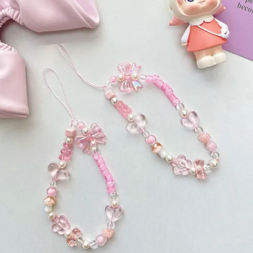 Miniatura 4 de Ownest Compatible para iPhone 7/iPhone 8/iPhone SE Linda Funda de 3D Rosa Moño Delgado Transparente Diseño Estético Protección para Lente de Cámara