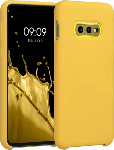 Miniatura 23 de kwmobile Funda compatible con Samsung Galaxy S22 - Funda de silicona TPU con acabado suave - Blue Reef
