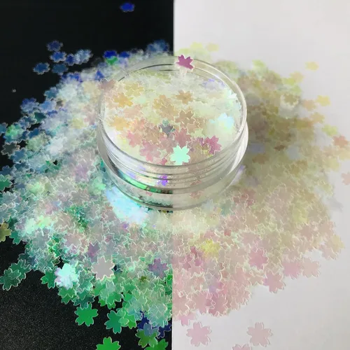 Miniatura 36 de Paquete de 0.35 onzas por paquete, astilla de 0.47 pulgadas con purpurina de huesos grandes, para festivales, rave, maquillaje, rostro, cuerpo