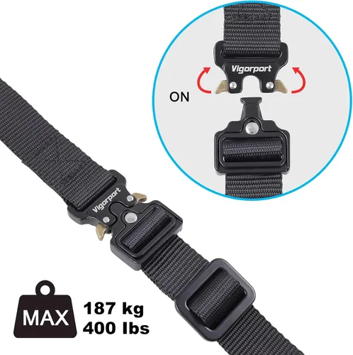 Miniatura 2 de Vigorport Correas de equipaje, correas de conector de equipaje para maletas, añade una bolsa y conecta tus 2 maletas juntas, accesorios de fijación