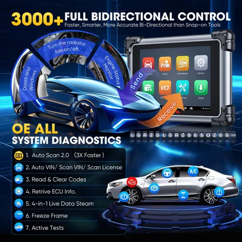 Miniatura 8 de Autel Escáner MaxiSys Elite 2 PRO, 2026 Elite II PRO Actualización de 2 años $2590, ECU funciona como Ultra MS919 MS909, Hasta MK908P, Herramienta