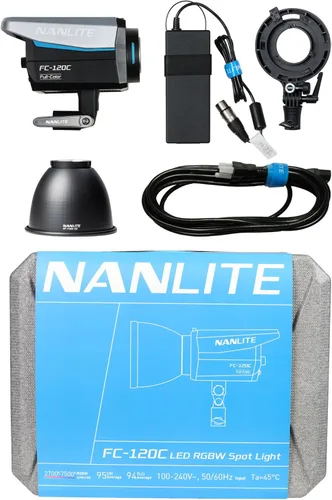 Miniatura 2 de NANLITE Foco LED RGBW a todo color FC-120C