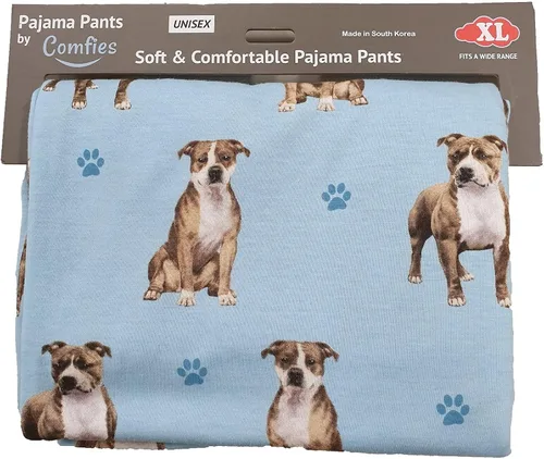 Miniatura 2 de E&S IMPORTS Pit Bull - Pijama unisex de mezcla de algodón ligero, súper suave y cómodo, perfecto para regalos de Pit Bull
