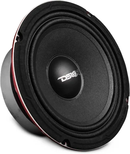 Miniatura 19 de Altavoz DS18 PRO de rango medio, cúpula en compresión de aluminio roja, altavoces de puerta de audio de alta calidad para auto o camión sistema