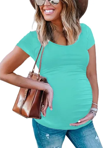 Miniatura 13 de Peauty Women's Maternity Side Ruched Shirts