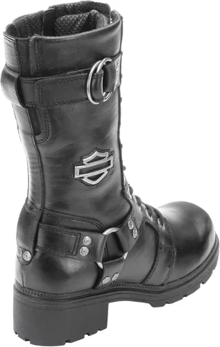 Miniatura 3 de Harley-Davidson Eda Botas de moto para mujer, color negro