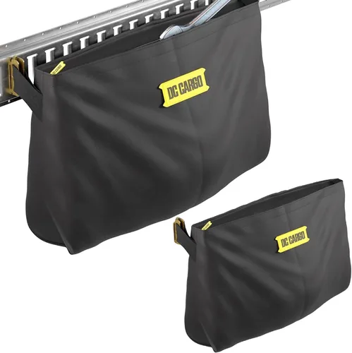 Miniatura 9 de DC Cargo Mall E-Track Bolsa de almacenamiento para remolques, bolsa de lona resistente de 14 x 24 pulgadas con cremallera, capacidad de peso de 50
