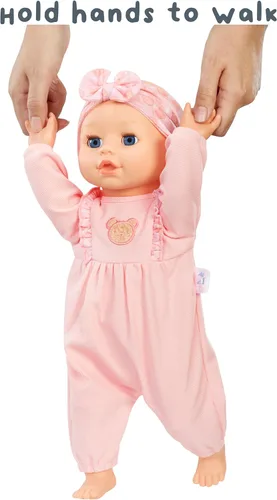 Miniatura 4 de Muñeca Baby Born Aprende a Caminar Annabell - Ojos Azules: Características Realistas para Niños a Partir de 3 Años, Anda, Rastrea, Se Sienta y Da