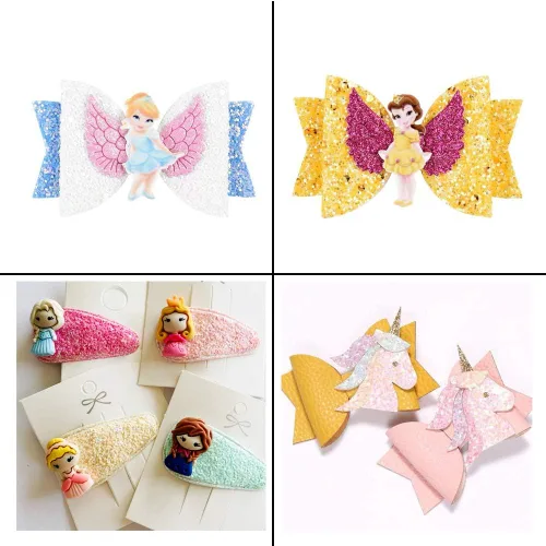 Miniatura 4 de SOV Tela de vinilo de piel sintética con brillantina ultra gruesa, perfecta para llaveros, moños, bolsos, costura, patchwork, DIY, manualidades, 1